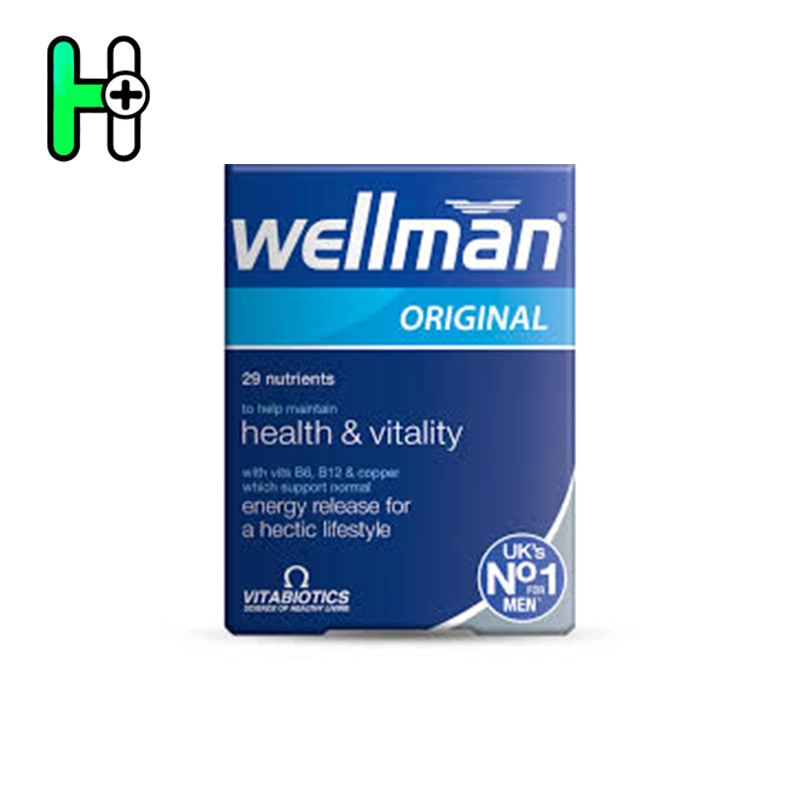 مولتی‌ویتامین تخصصی آقایان ول من Vitabiotics Wellman Original